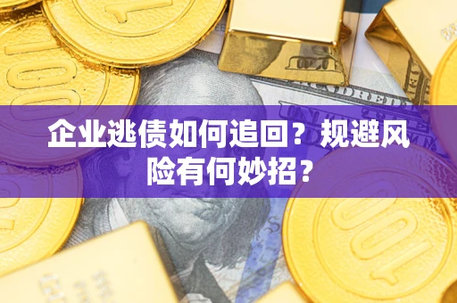 武汉企业逃债如何追回？规避风险有何妙招？