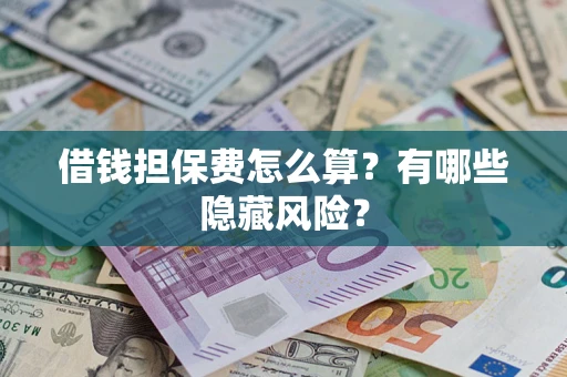 武汉借钱担保费怎么算？有哪些隐藏风险？