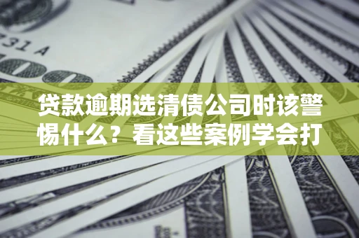 武汉贷款逾期选清债公司时该警惕什么？看这些案例学会打翻身仗