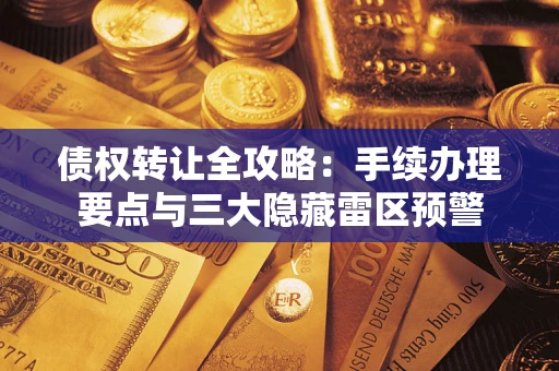 武汉债权转让全攻略：手续办理要点与三大隐藏雷区预警