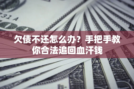 武汉欠债不还怎么办?手把手教你合法追回血汗钱 武汉欠债不还怎么办?手把手教你合法追回血汗钱